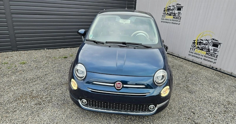 Fiat 500 cena 34800 przebieg: 6999, rok produkcji 2022 z Żywiec małe 277